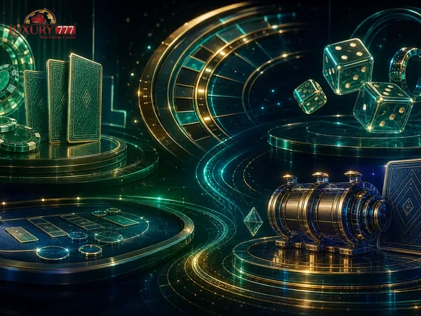 Alt gambar beranda Luxury777 dengan tampilan permainan online 3