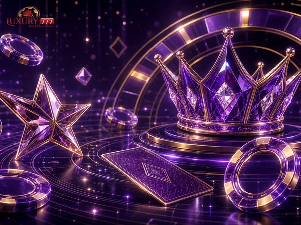 Alt gambar beranda Luxury777 dengan tampilan permainan online 7